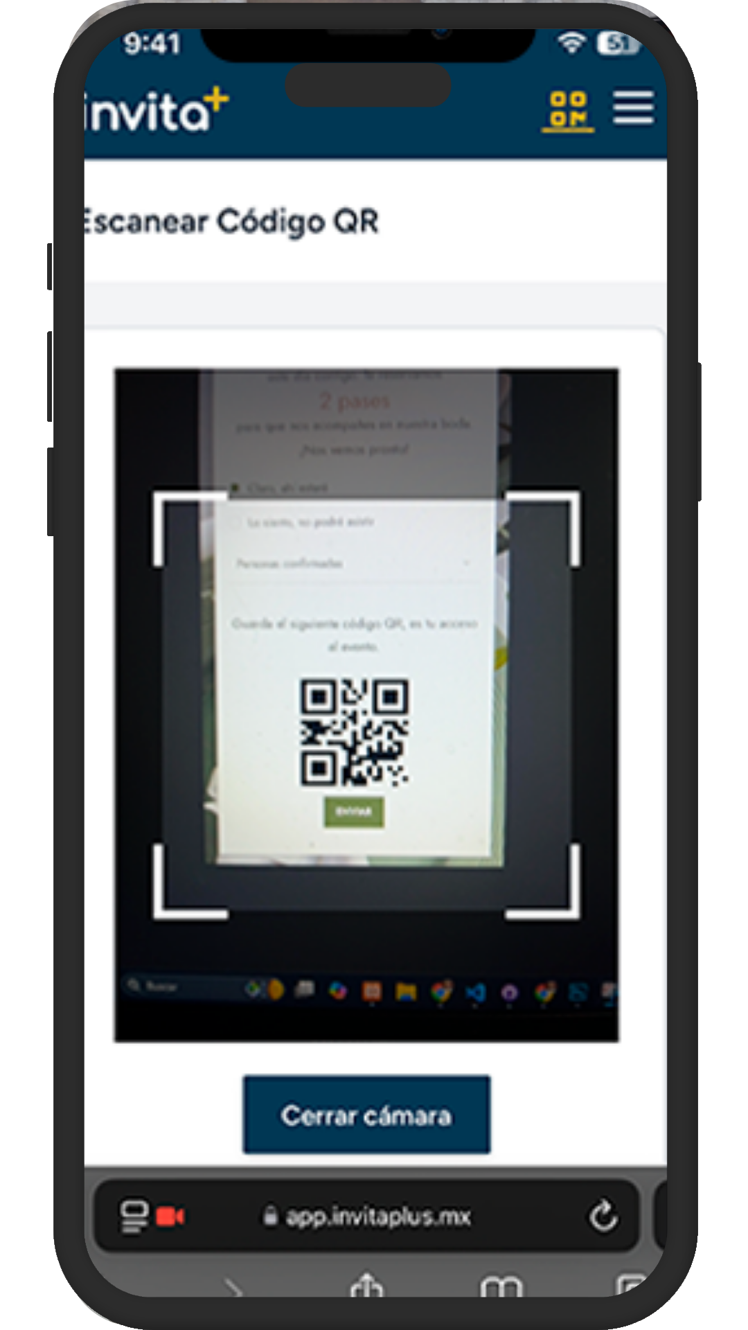 Control de acceso con Códigos QR