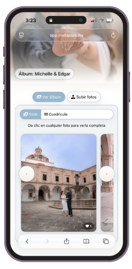 Vista previa de álbum compartido